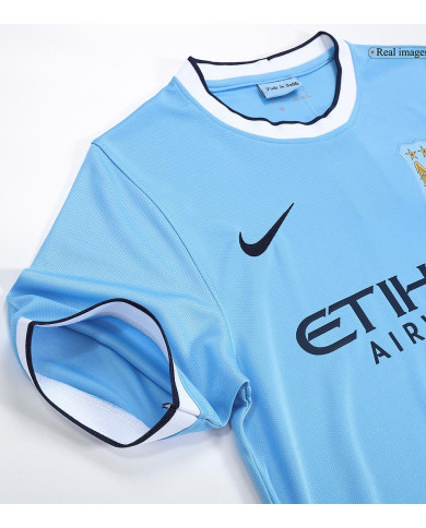 KUN AGÜERO 16 Retro Manchester City Home Jersey 2013/14 KUN AGÜERO 16 Retro Manchester City Home Jersey 2013/14