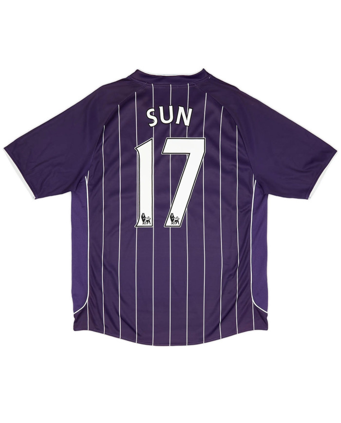 Sun 17 Retro Manchester City Away Jersey 2007/08