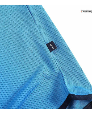 Sun 17 Manchester City Retro Home Jersey 2002/03