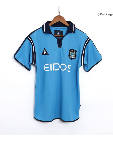 Retro Manchester City Home Jersey 2001/02 Retro Manchester City Home Jersey 2001/02