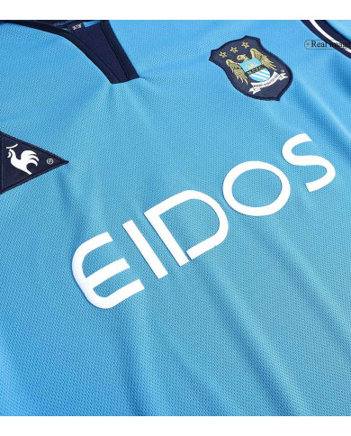 Retro Manchester City Home Jersey 2001/02 Retro Manchester City Home Jersey 2001/02