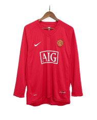 Manchester United RONALDO 7 Retro Jersey Long Sleeve 2007/08