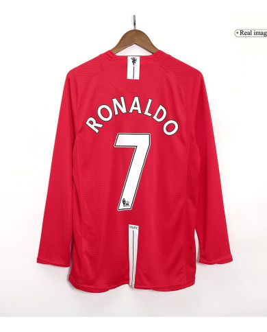 Manchester United RONALDO 7 Retro Jersey Long Sleeve 2007/08 Manchester United RONALDO 7 Retro Jersey Long Sleeve 2007/08