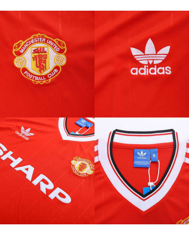 Retro Manchester United Home Jersey 1982/84