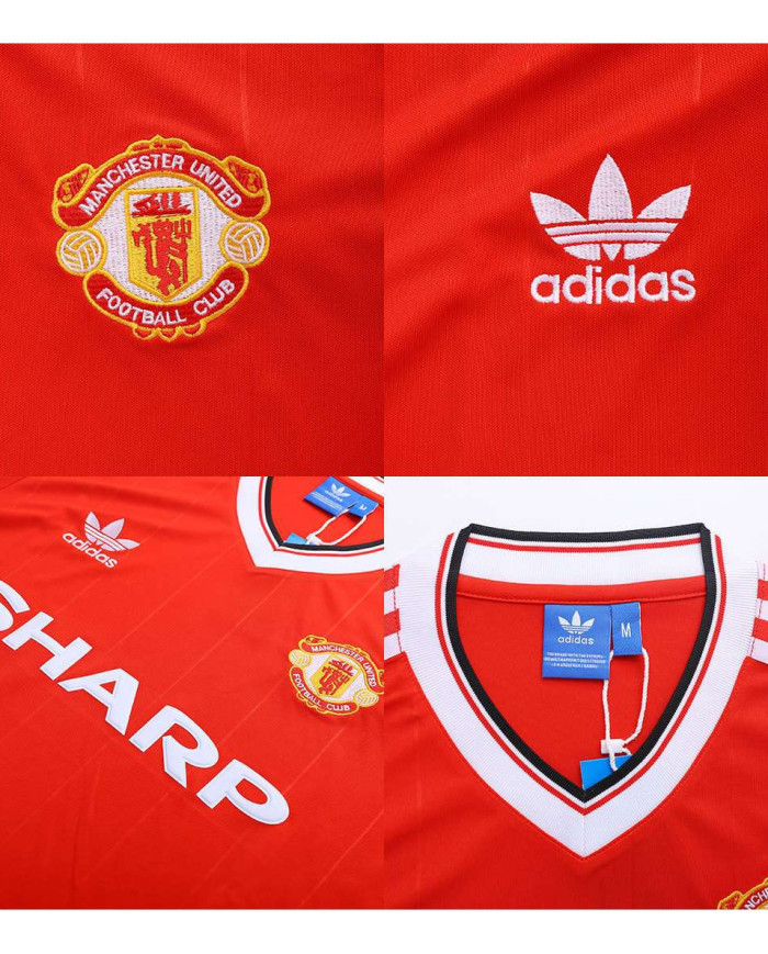 Retro Manchester United Home Jersey 1982/84