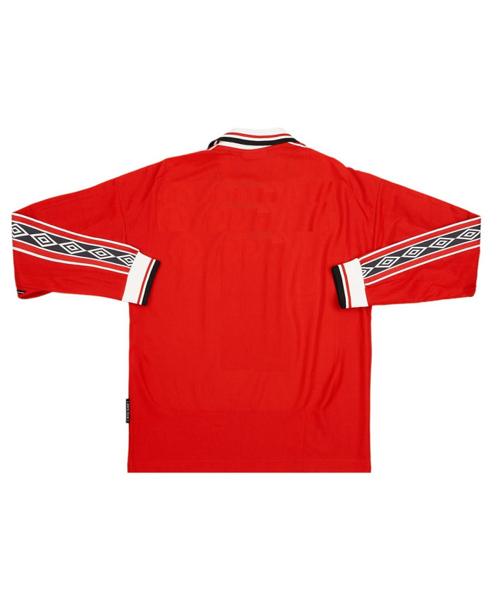 Manchester United Retro Jersey Home Long Sleeve 1998/00