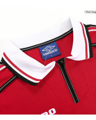 Manchester United Retro Jersey Home Long Sleeve 1998/00