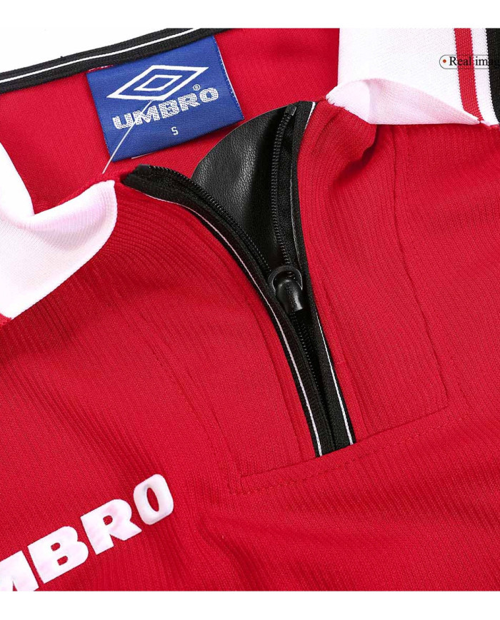Manchester United Retro Jersey Home Long Sleeve 1998/00