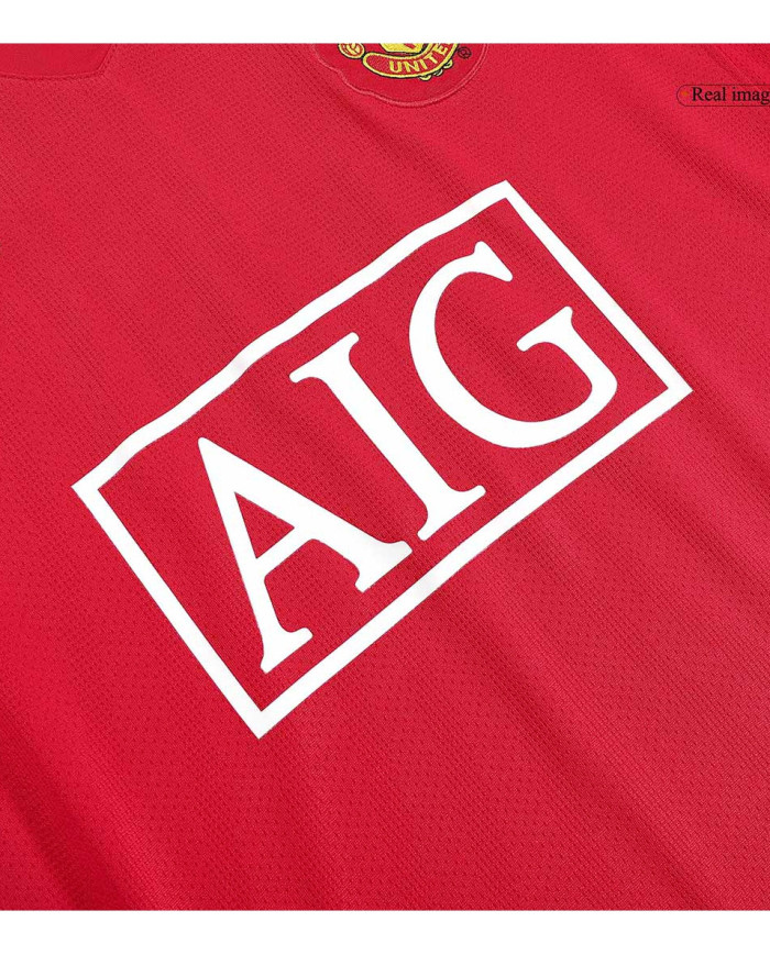 Manchester United RONALDO 7 Retro Jersey Long Sleeve 2007/08