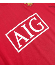 Manchester United RONALDO 7 Retro Jersey Long Sleeve 2007/08