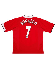 Ronaldo 7 Retro Manchester United Home Jersey 2004/06