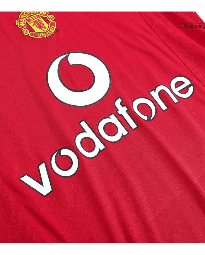 Rooney 8 Retro Manchester United Home Jersey 2005/06