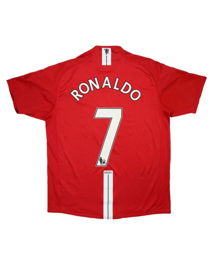 RONALDO 7 Retro Manchester United Home Jersey 2007/08