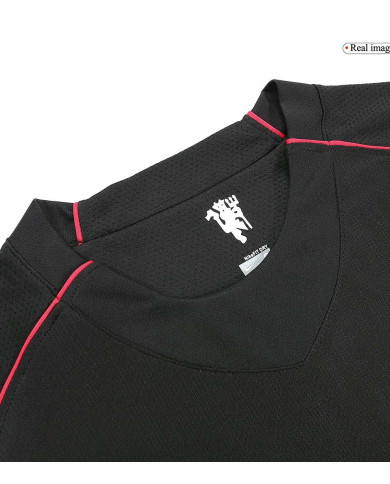 Retro Manchester United Away Long Sleeve Jersey 2007/08 Retro Manchester United Away Long Sleeve Jersey 2007/08