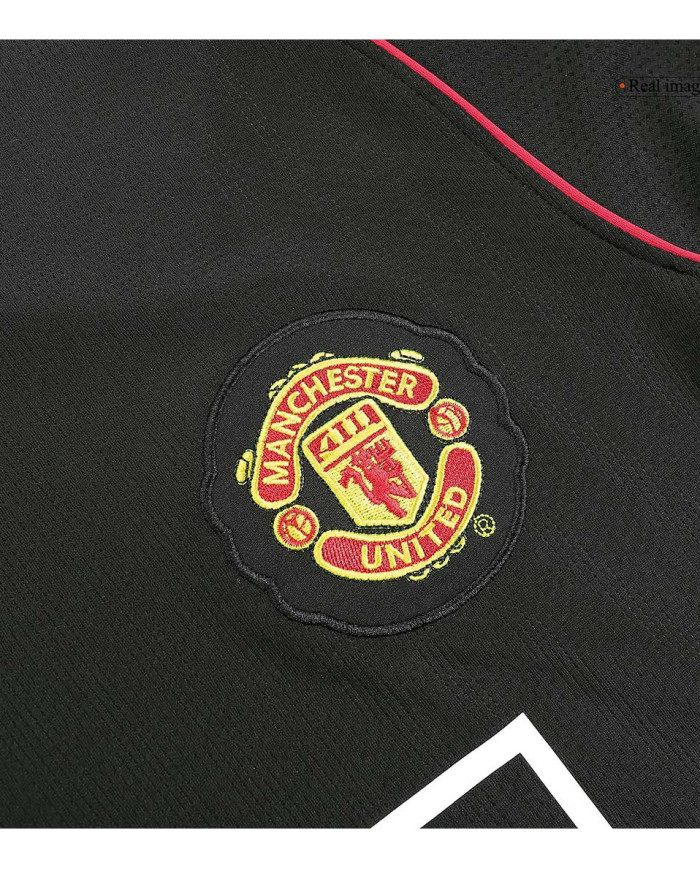 Retro Manchester United Away Long Sleeve Jersey 2007/08