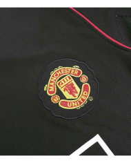 Retro Manchester United Away Long Sleeve Jersey 2007/08