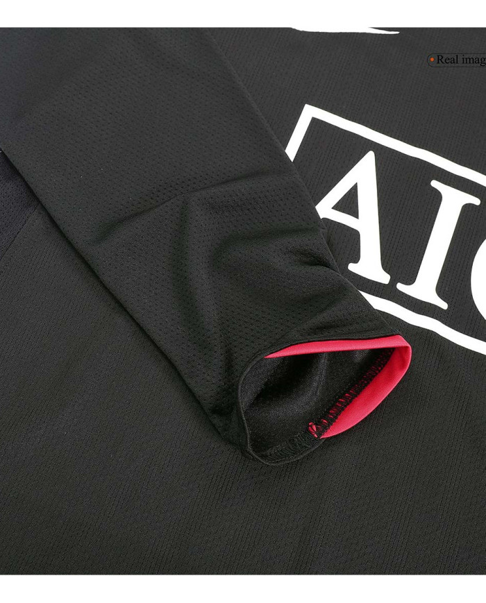 Retro Manchester United Away Long Sleeve Jersey 2007/08