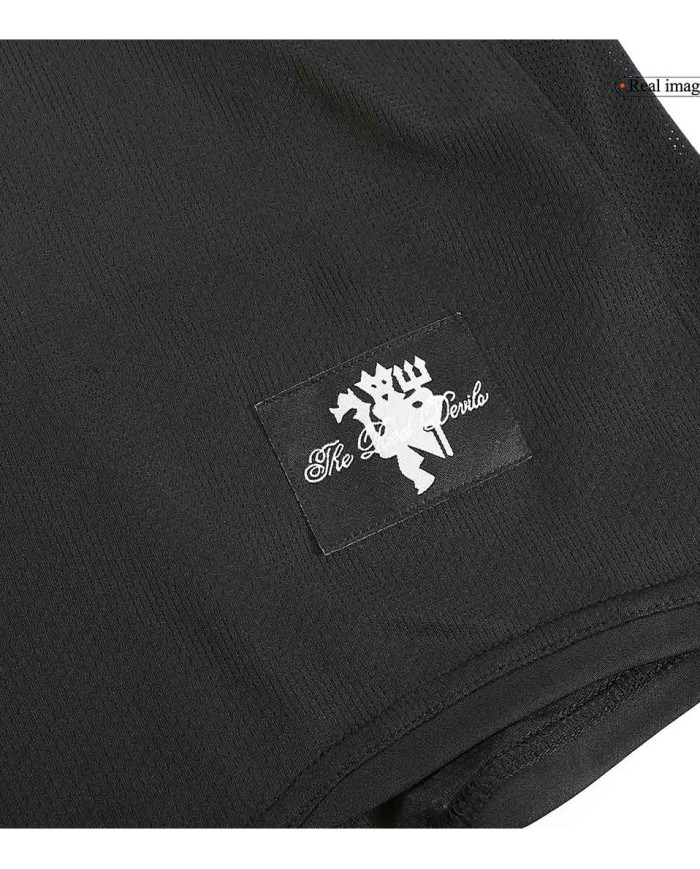 Retro Manchester United Away Long Sleeve Jersey 2007/08