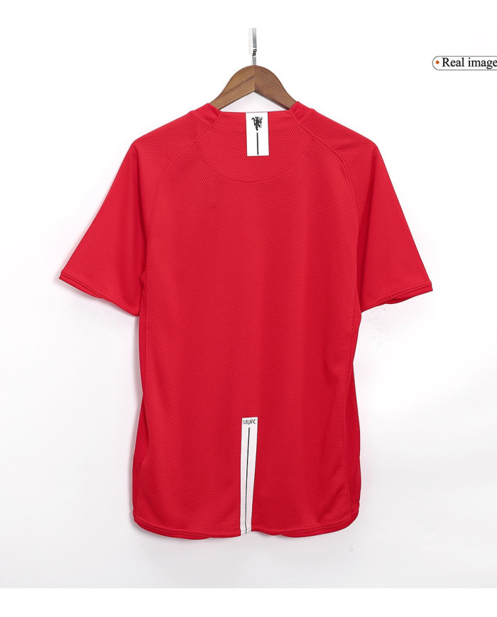 Retro Manchester United UCL Final Home Jersey 2007/08