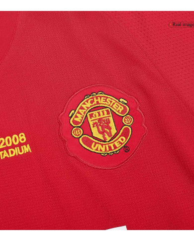 Retro Manchester United UCL Final Home Jersey 2007/08 Retro Manchester United UCL Final Home Jersey 2007/08