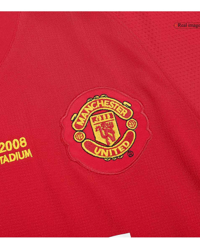 Retro Manchester United UCL Final Home Jersey 2007/08