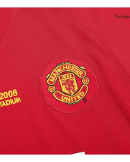 Retro Manchester United UCL Final Home Jersey 2007/08