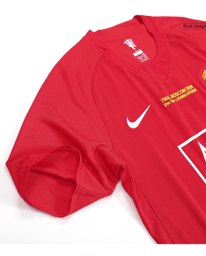 Retro Manchester United UCL Final Home Jersey 2007/08