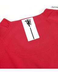 Retro Manchester United UCL Final Home Long Sleeve Jersey 2007/08