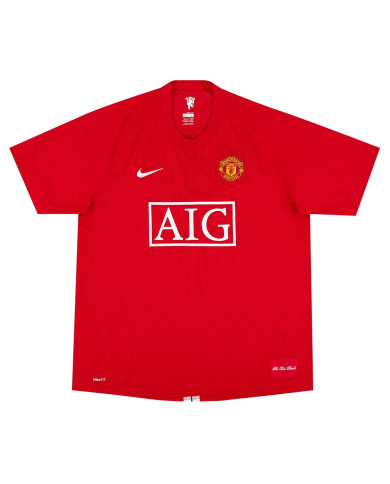 Retro Manchester United Home Jersey 2007/08 Retro Manchester United Home Jersey 2007/08