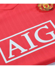 Retro Manchester United Home Jersey 2007/08