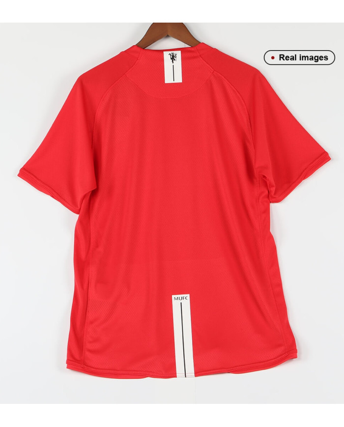 Retro Manchester United Home Jersey 2007/08