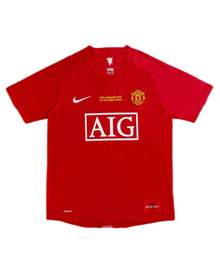 RONALDO 7 Retro Manchester United UCL Final Home Jersey 2007/08