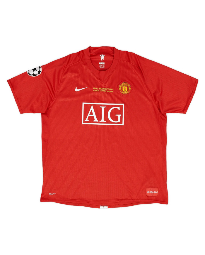 RONALDO 7 Retro Manchester United UCL Final Home Jersey 2007/08