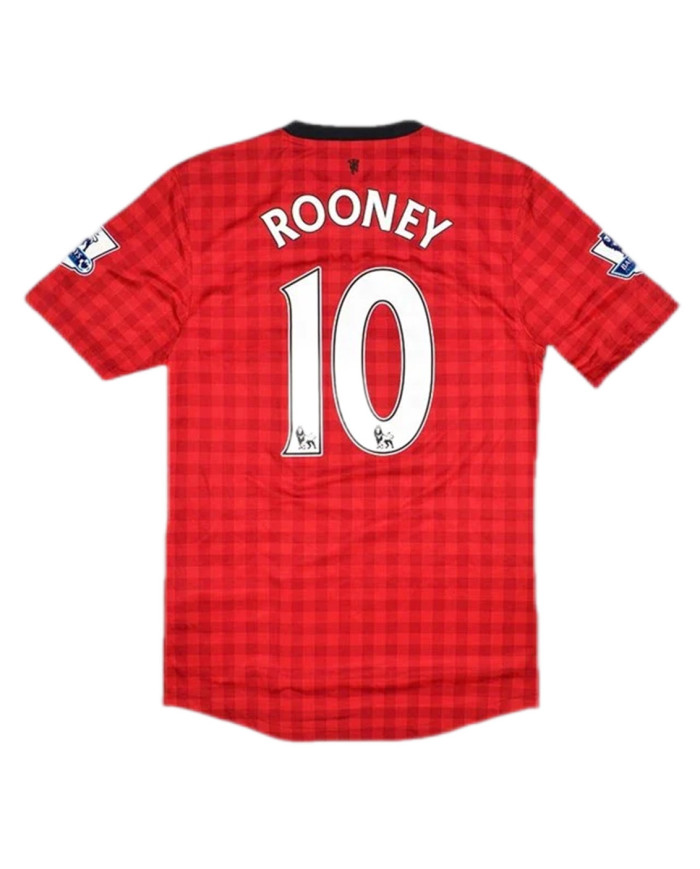 ROONEY 10 Retro Manchester United Home Jersey 2012/13
