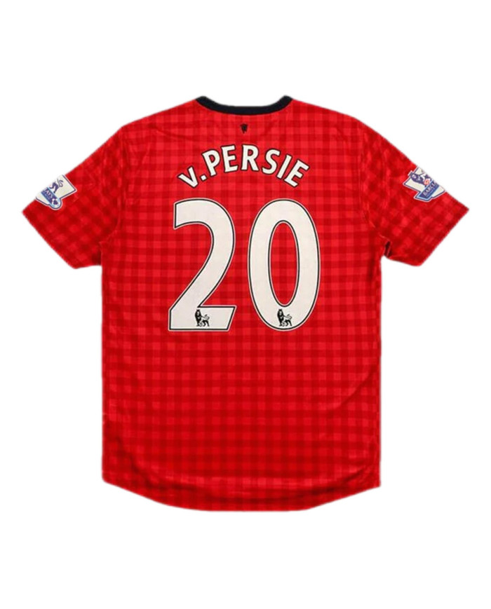 v.PERSIE 20 Retro Manchester United Home Jersey 2012/13