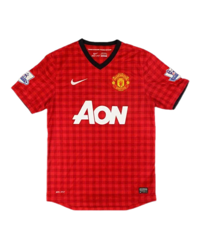 v.PERSIE 20 Retro Manchester United Home Jersey 2012/13