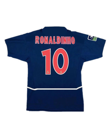 RONALDINHO 10 Retro PSG Home Jersey 2002/03 RONALDINHO 10 Retro PSG Home Jersey 2002/03