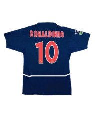 RONALDINHO 10 Retro PSG Home Jersey 2002/03