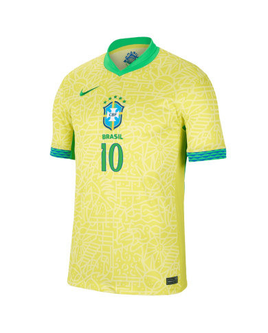 RODRYGO 10 Brazil Home Jersey Copa America 2024 RODRYGO 10 Brazil Home Jersey Copa America 2024