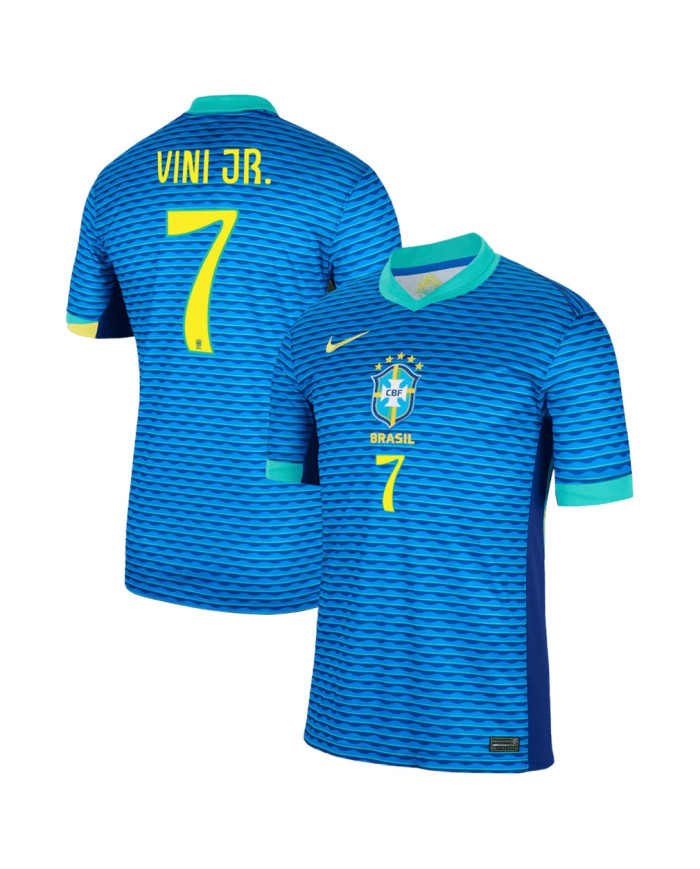 VINI JR. 7 Brazil Away Jersey Copa America 2024