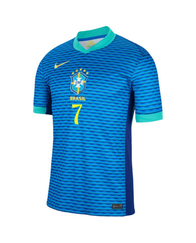 VINI JR. 7 Brazil Away Jersey Copa America 2024 VINI JR. 7 Brazil Away Jersey Copa America 2024