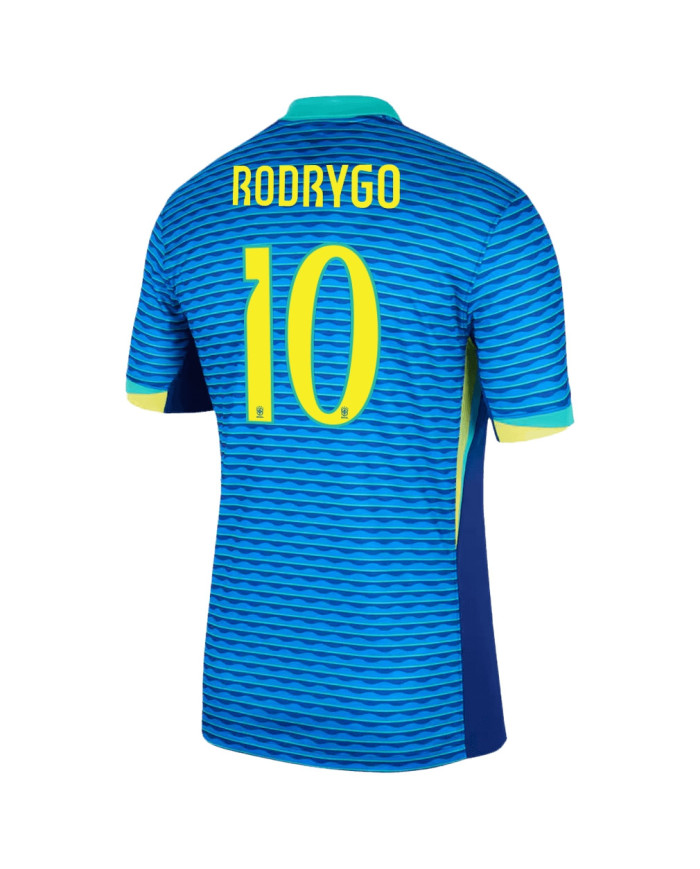 RODRYGO 10 Brazil Away Jersey Copa America 2024