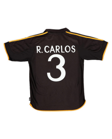 R.Carlos 3 Real Madrid Retro Away Jersey 1999/01