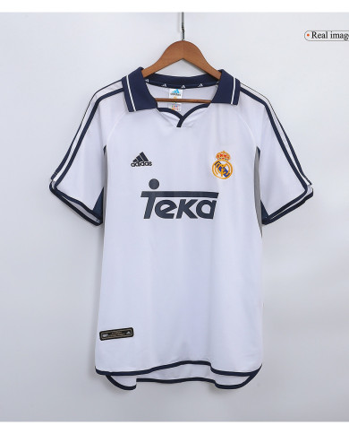 Retro Real Madrid Home Jersey 2000/01 Retro Real Madrid Home Jersey 2000/01