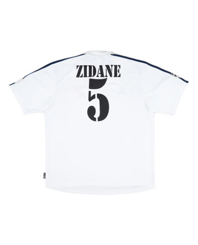 Zidane 5 Real Madrid Retro Jersey Centenary Home 2002/03