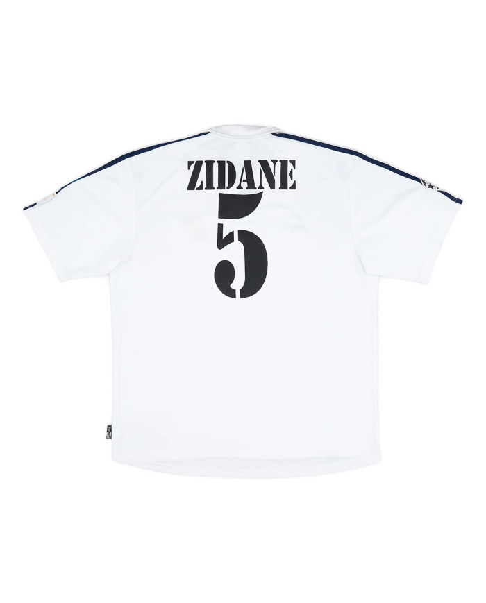 Zidane 5 Real Madrid Retro Jersey Centenary Home 2002/03
