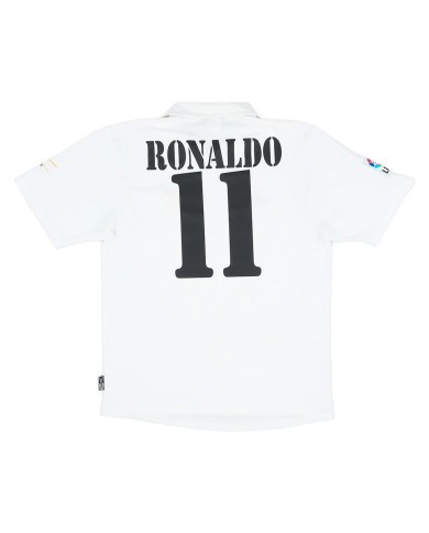 RONALDO 11 Real Madrid Retro Jersey Centenary Home 2002/03 RONALDO 11 Real Madrid Retro Jersey Centenary Home 2002/03