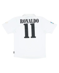 RONALDO 11 Real Madrid Retro Jersey Centenary Home 2002/03