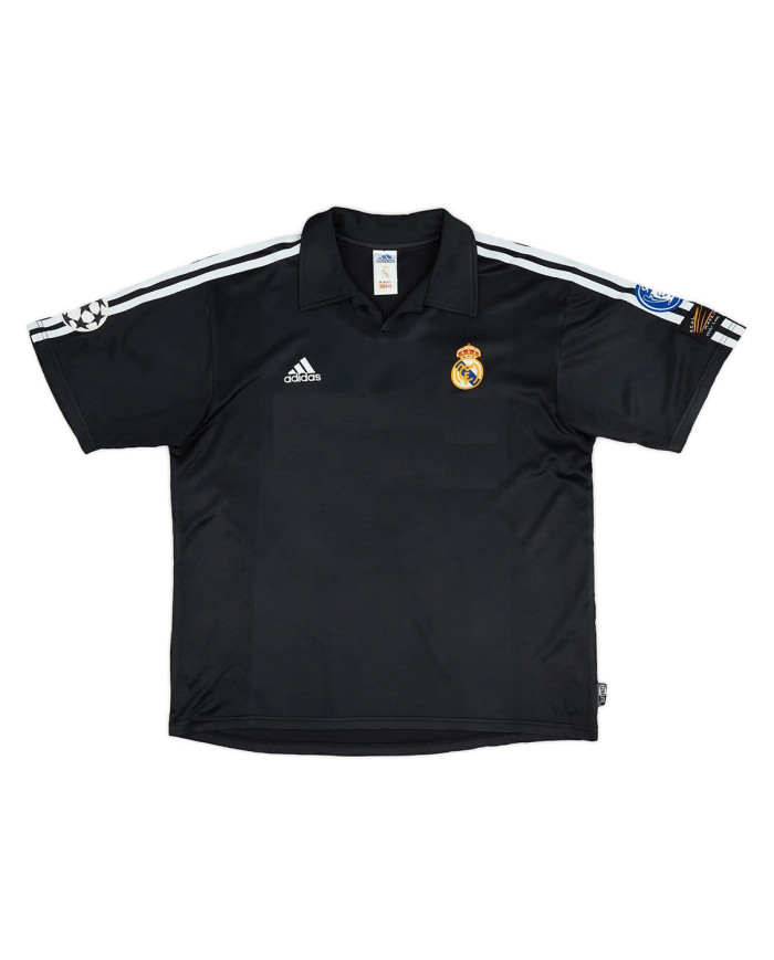 Zidane 5 Real Madrid Retro Jersey Centenary Away 2002/03