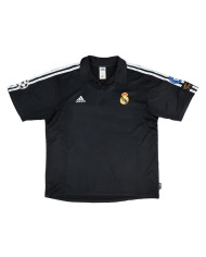 Zidane 5 Real Madrid Retro Jersey Centenary Away 2002/03